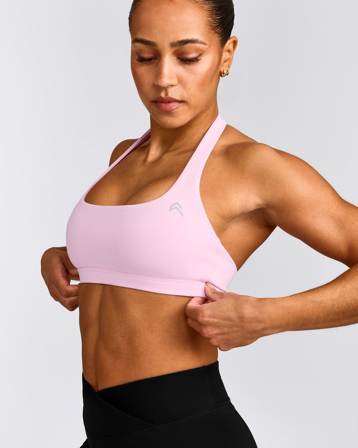 EasyLiftTM Halter Bralette | Chalk Pink