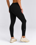 EffortlessLiftTM Seamless Mid Rise Leggings | Black