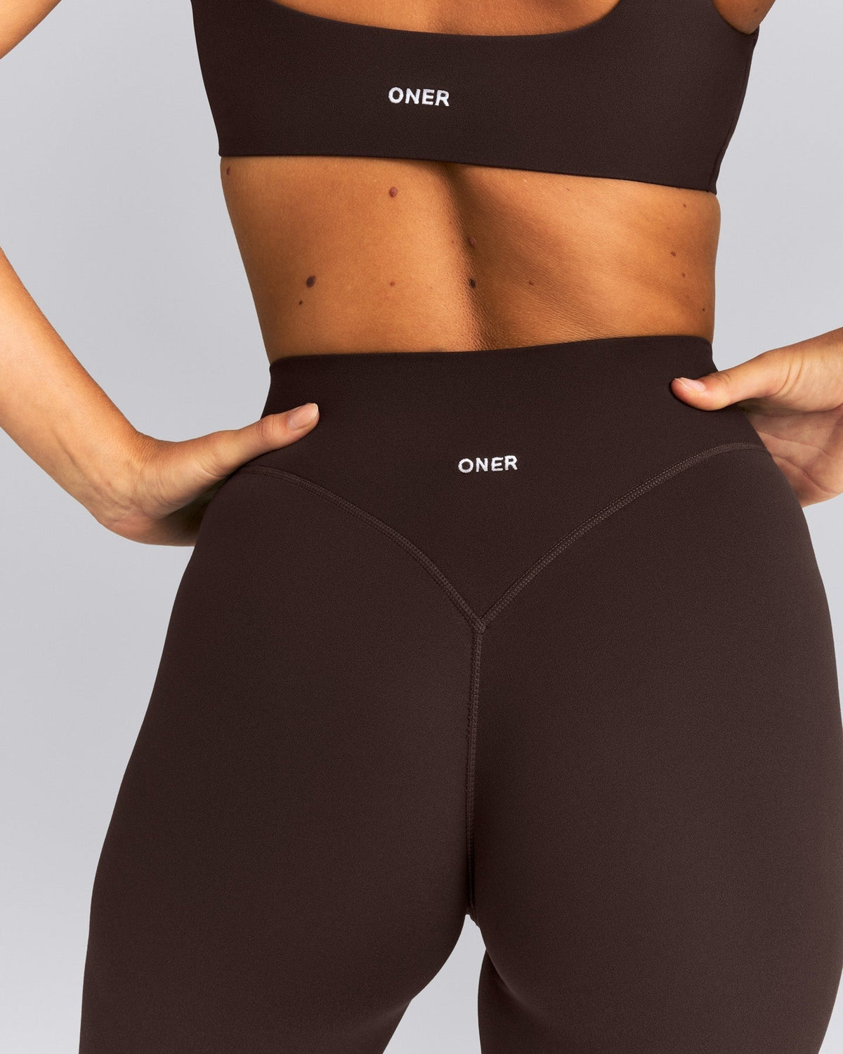 SoftMotionTM 3/4 Length Leggings | 70% Cocoa