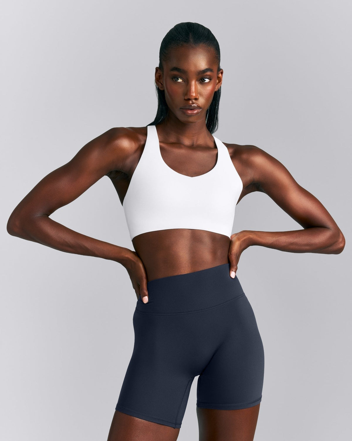 SoftMotionTM Sports Bra | White