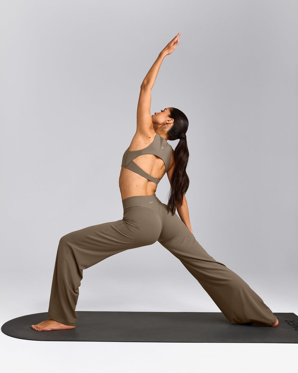 SoftMotionTM Straight Leg Pants | Moss Brown