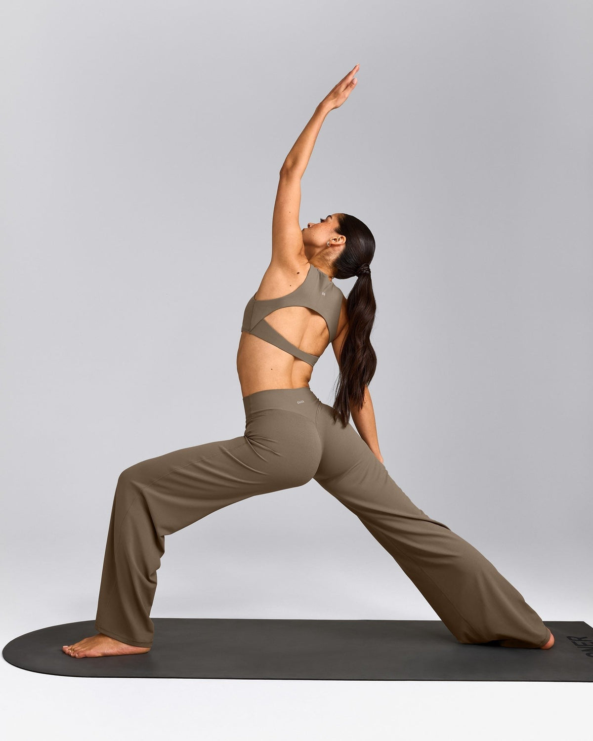 SoftMotionTM Straight Leg Pants | Moss Brown