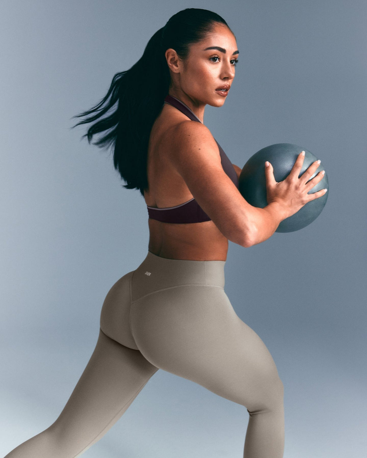 SoftMotionTM High Waisted Leggings | Warm Sand