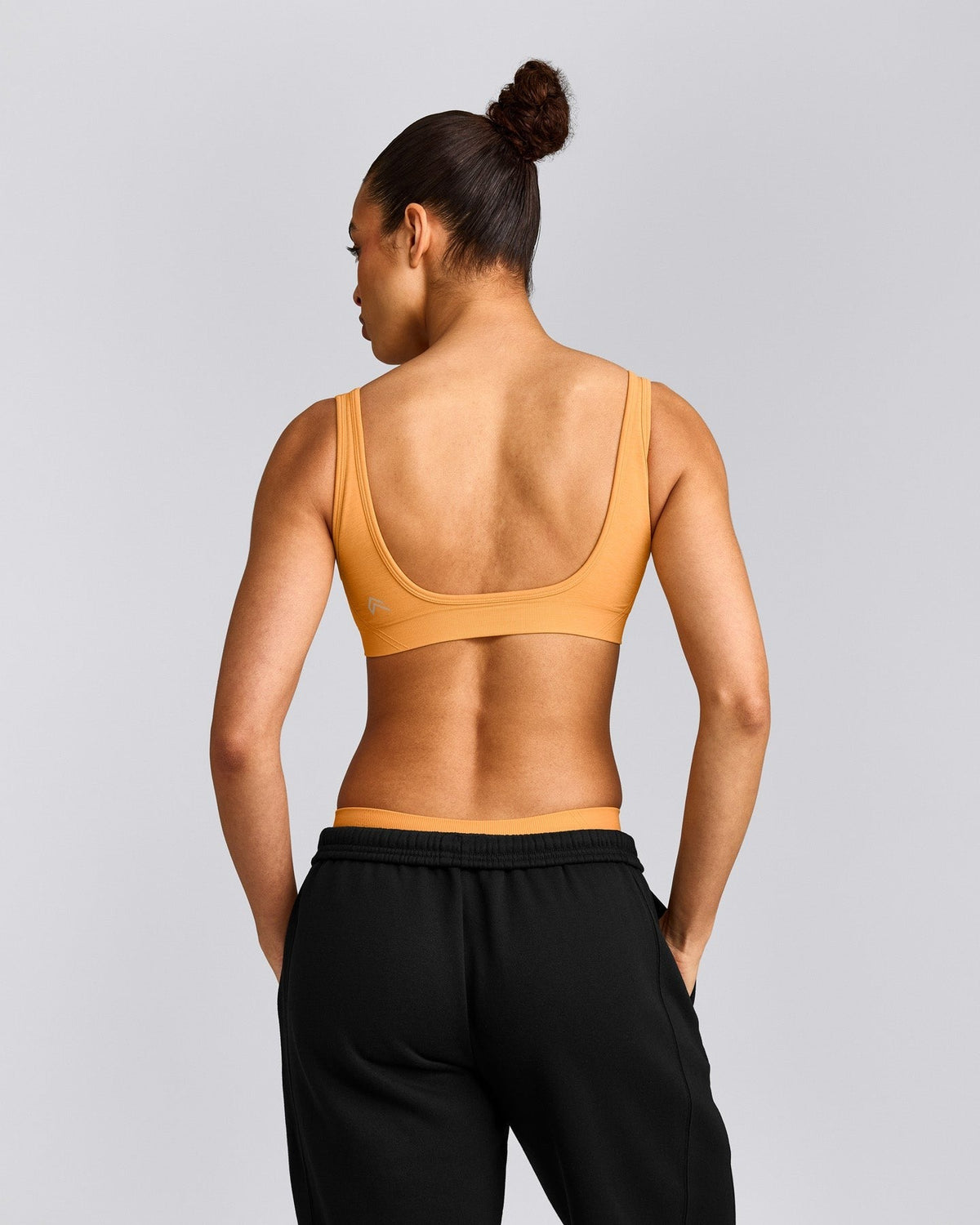 EffortlessLiftTM Square Neck Sports Bra | Powdered Orange