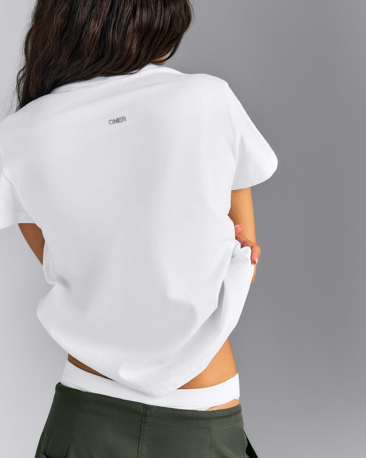Regular Cotton Short Sleeve Tee | White