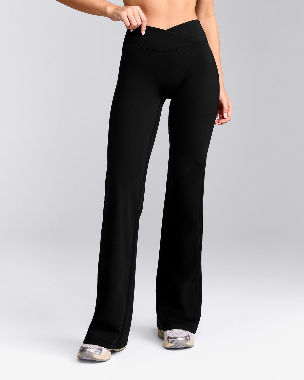UnifiedMoveTM Wrap Flared Pants | Black