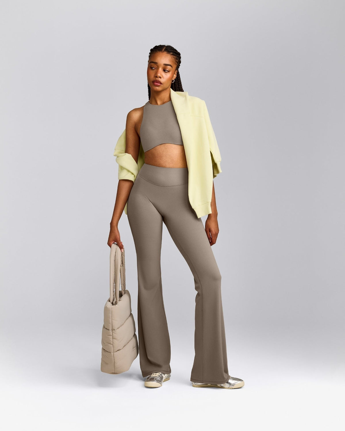 SoftMotionTM Flared Pants | Minky