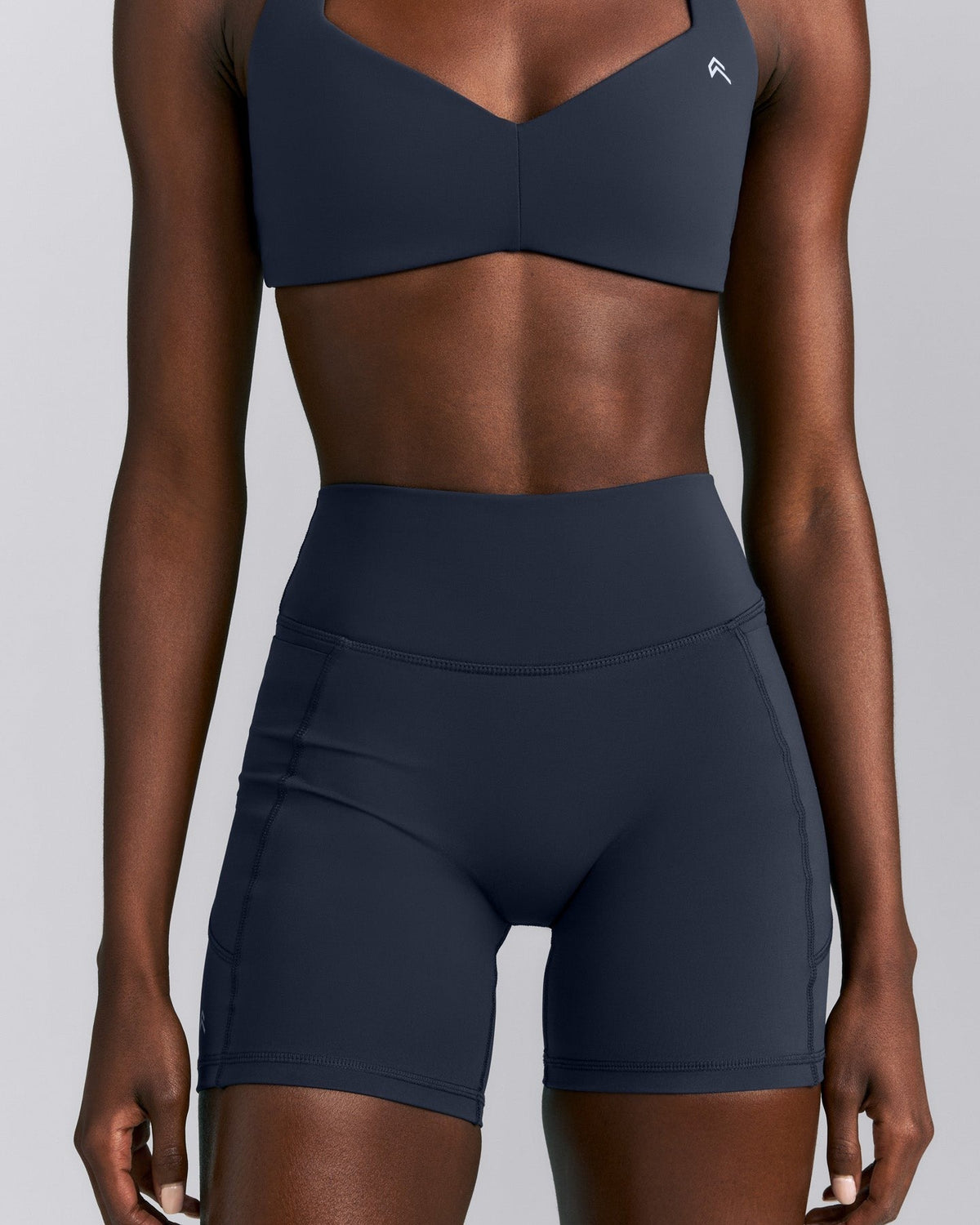 UnifiedMoveTM High Waisted Pocket Shorts with Bonding | True Blue
