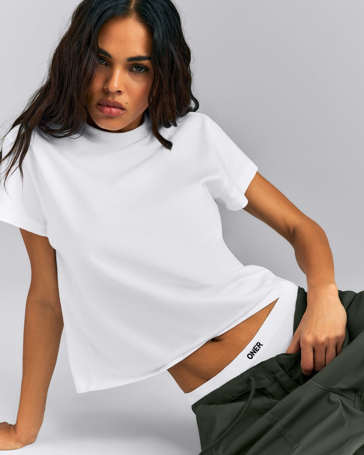 Regular Cotton Short Sleeve Tee | White