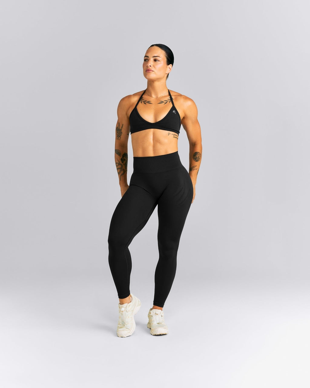 EnhanceLiftTM Seamless High Rise Leggings | Black