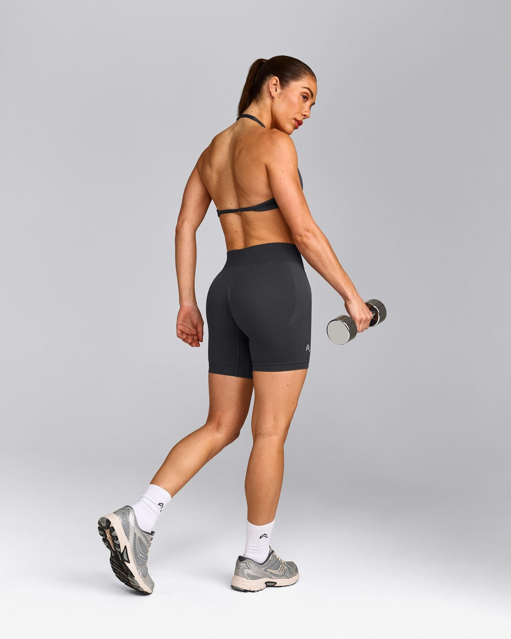EnhanceLiftTM Seamless Shorts | Coal