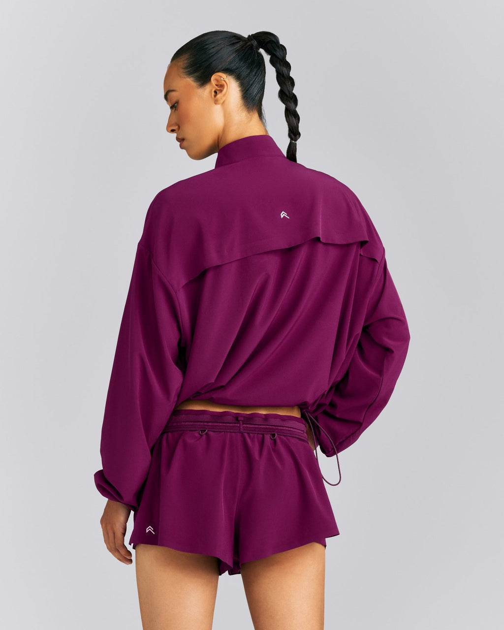 AirMoveTM 1/2 Zip Jacket with Bonding | Ripe Fig