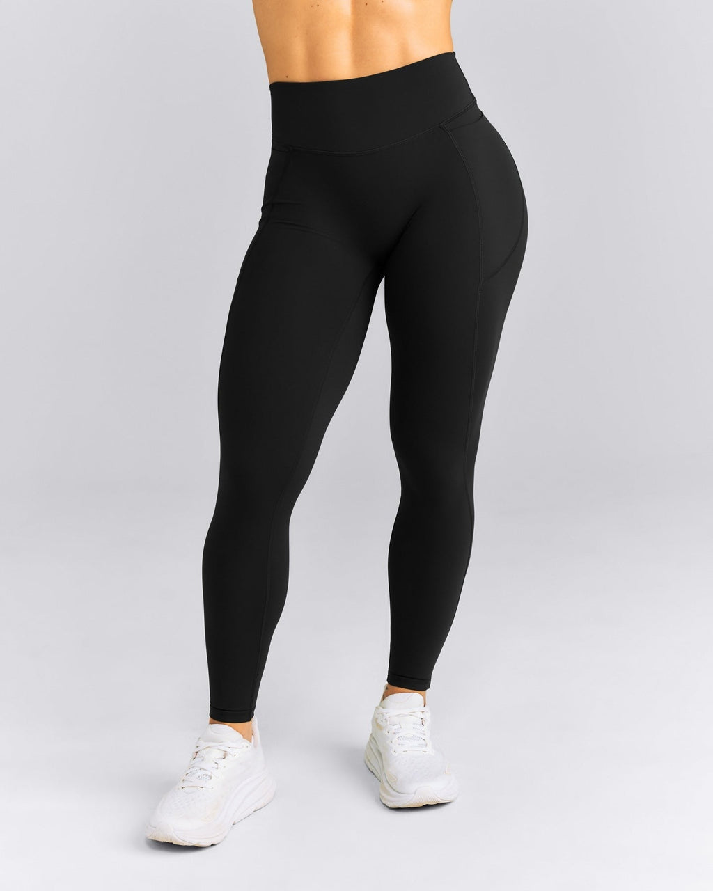 UnifiedMoveTM High Waisted Pocket Leggings with Bonding | Black