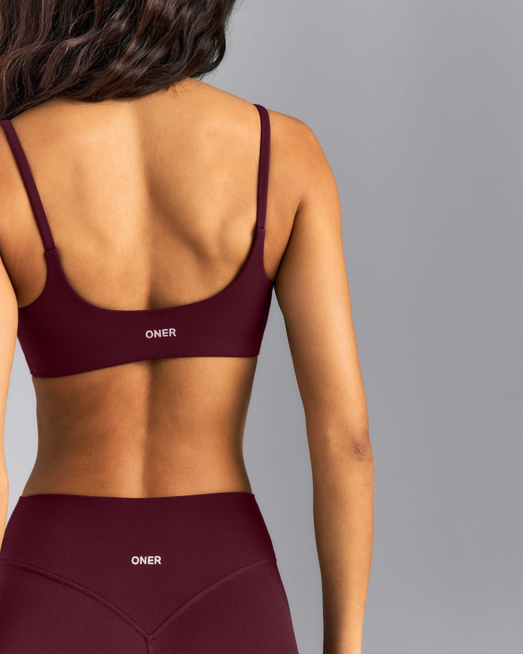 SoftMotionTM Strappy Sports Bra | Cherry Lacquer Purple