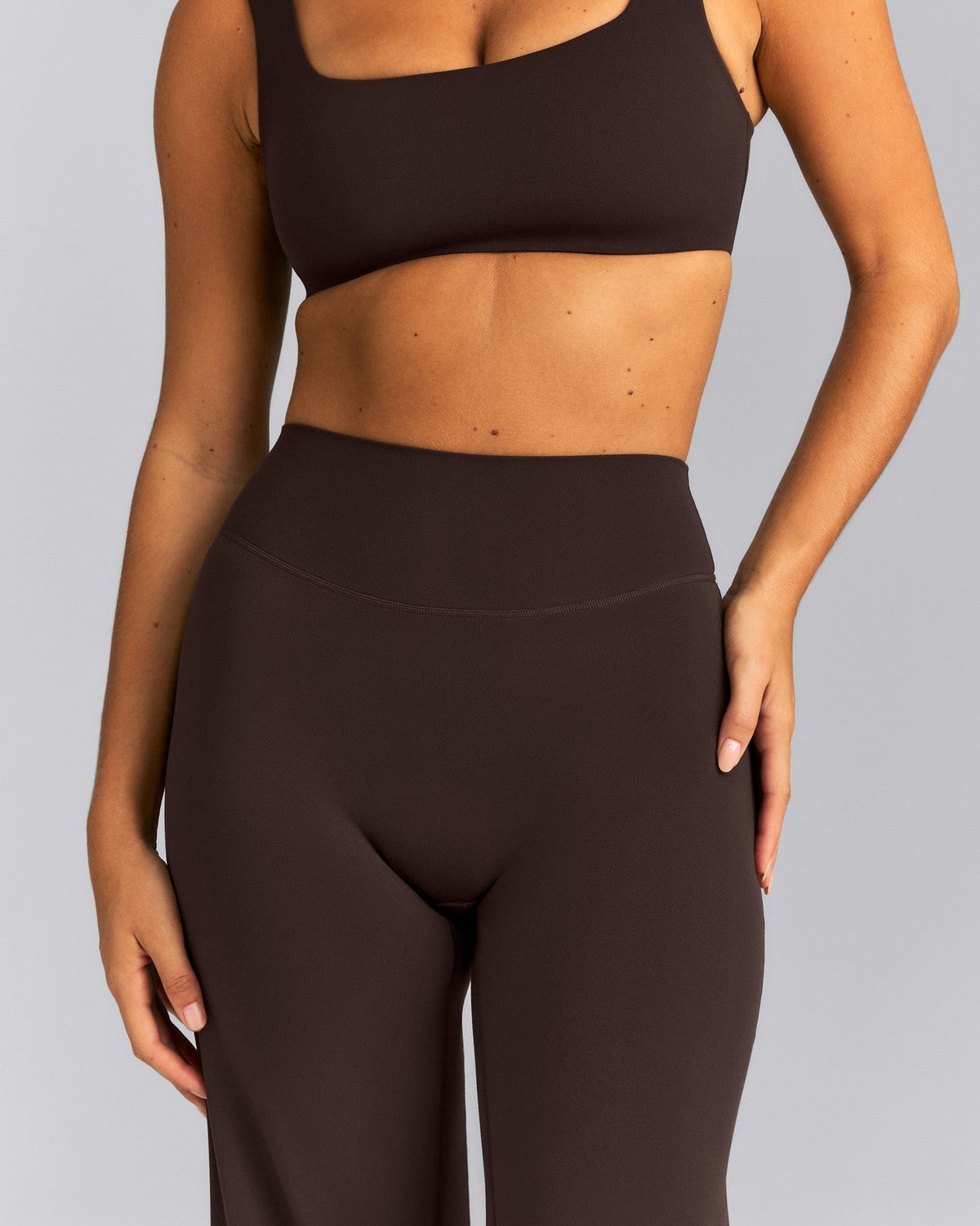 SoftMotionTM Straight Leg Pants | 70% Cocoa
