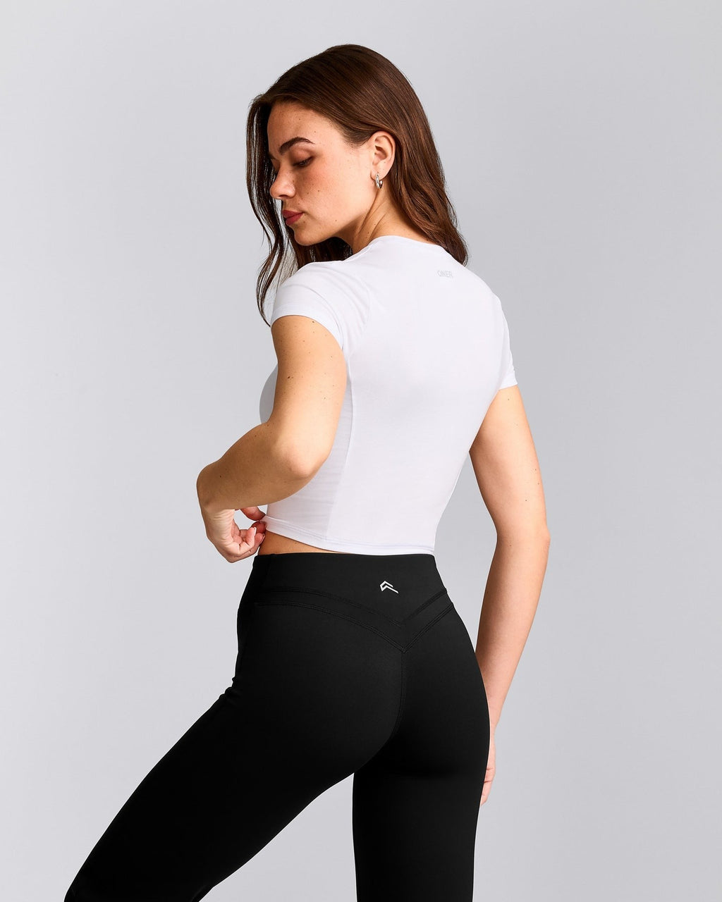 MellowTM Motion Crew Neck Mid Top | White
