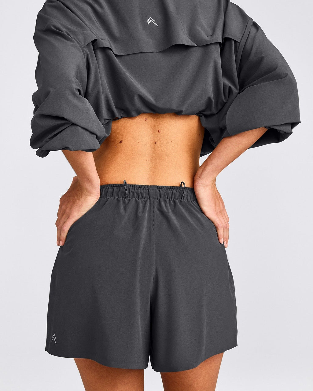 AirMoveTM Lined Shorts 4" with Pocket | Coal