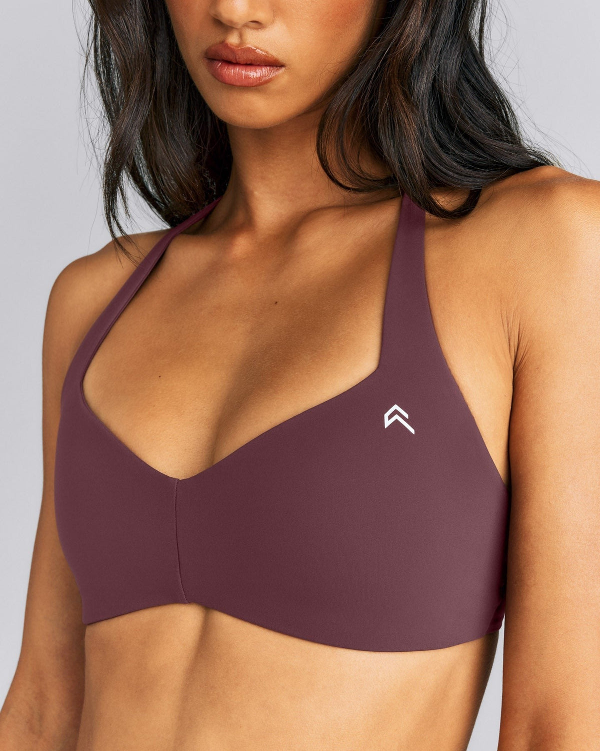 UnifiedMoveTM T Back Minimal Bralette | Velvet Mocha