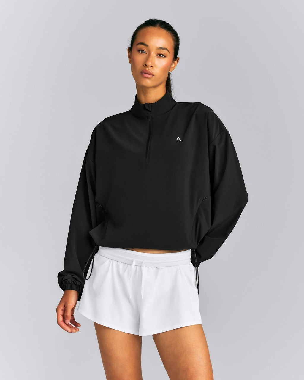 AirMoveTM 1/2 Zip Jacket with Bonding | Black