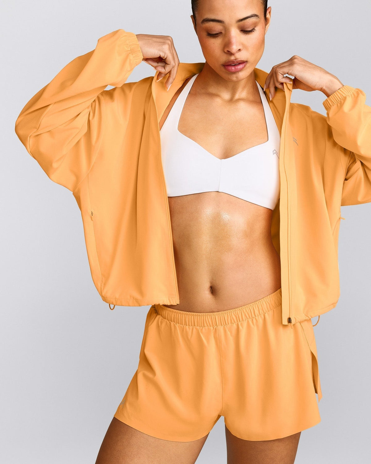 AirMoveTM Jacket with Bonding | Powdered Orange