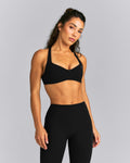 UnifiedMoveTM T Back Minimal Bralette | Black