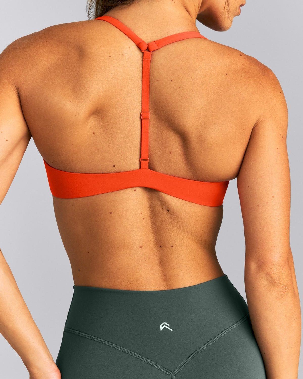 UnifiedMoveTM T Back Minimal Bralette | Energy Orange