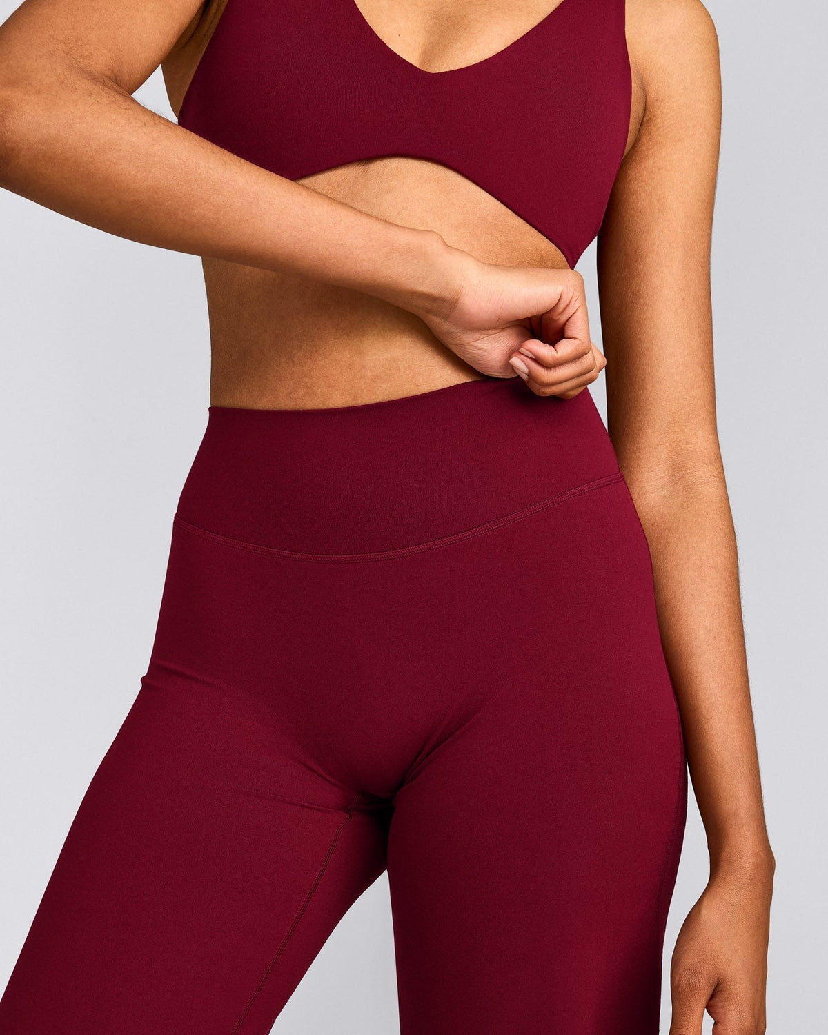 SoftMotionTM Straight Leg Pants | Ruby Red