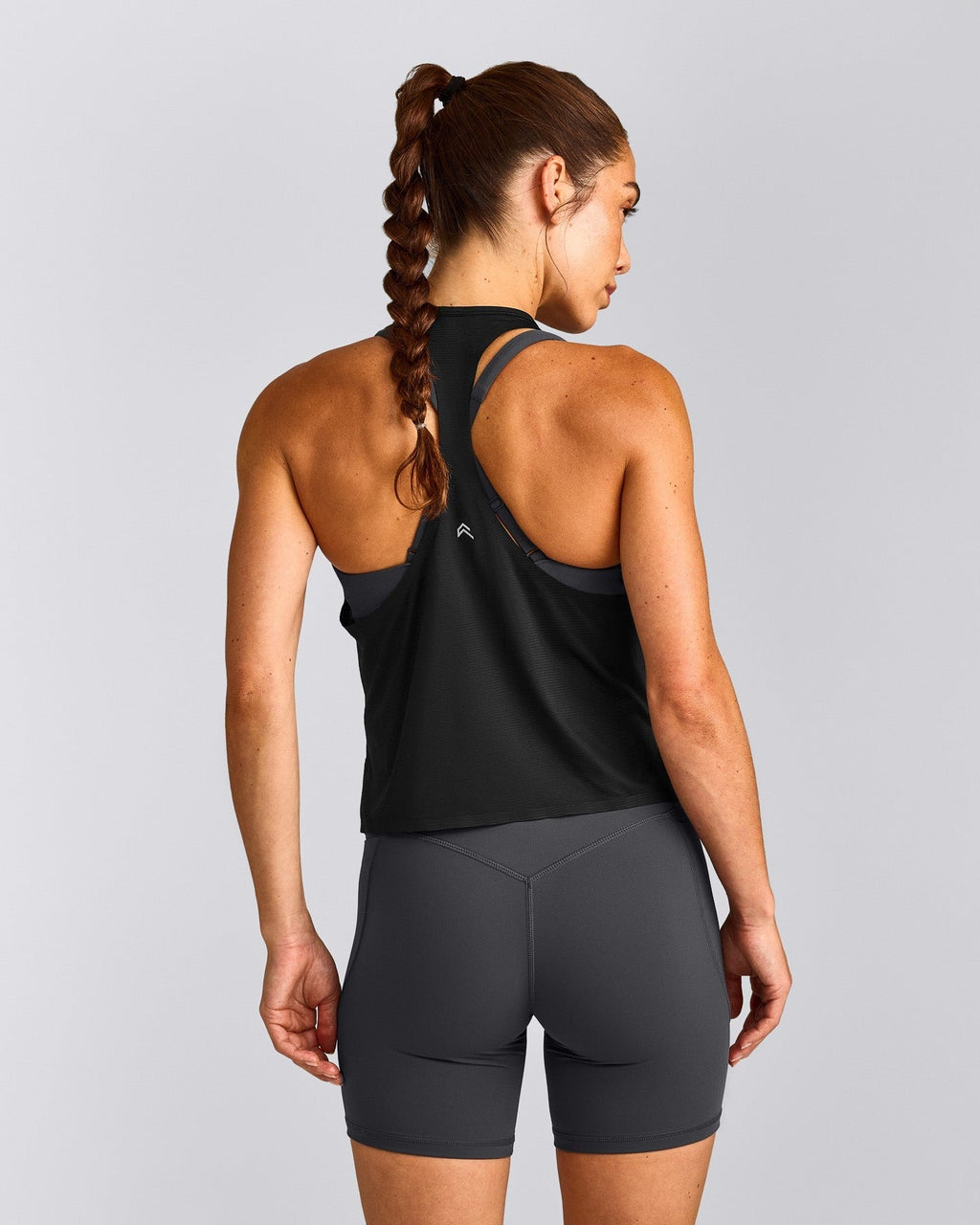 PrecisionMoveTM Drop Armhole Tank Top | Black