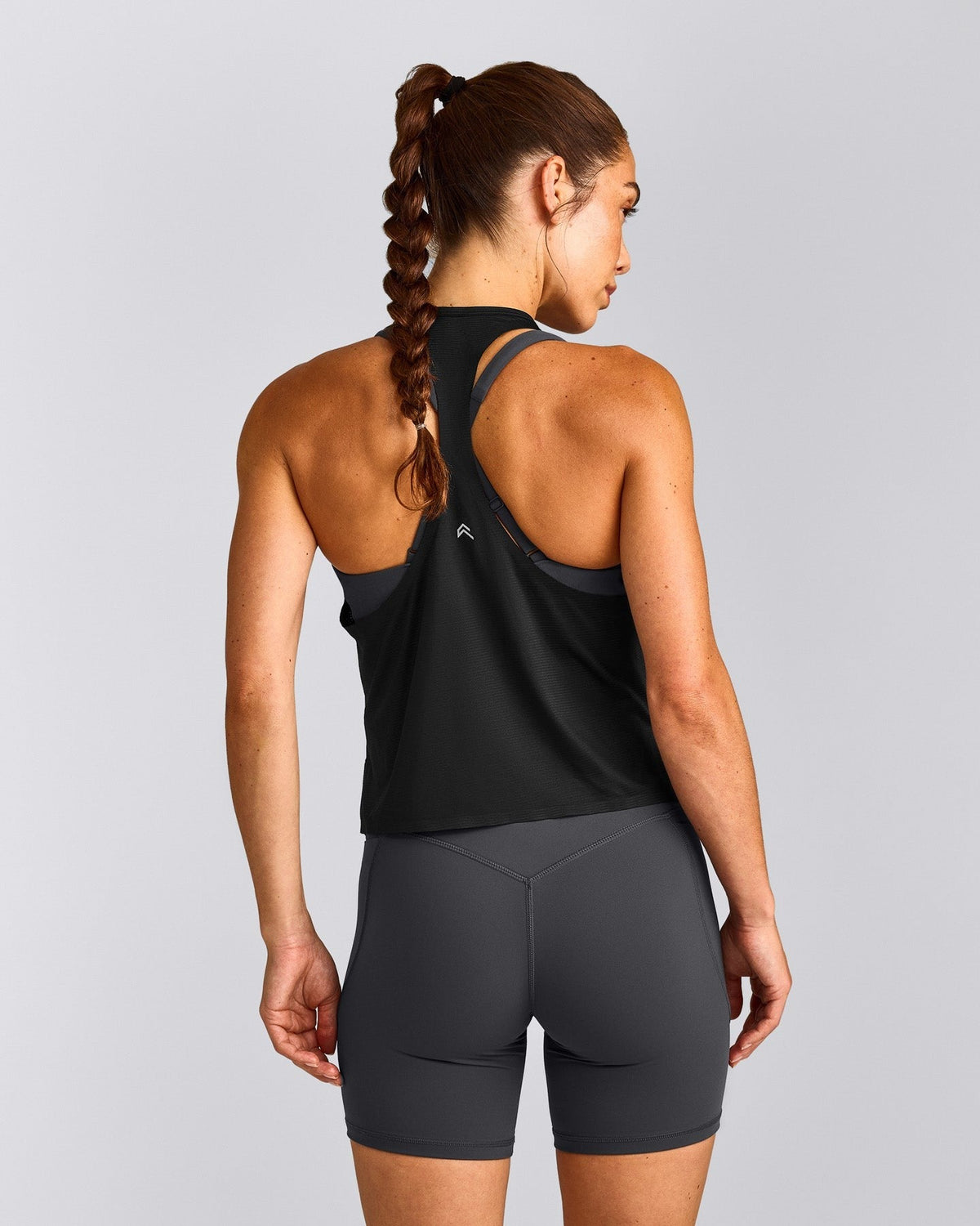 PrecisionMoveTM Drop Armhole Tank Top | Black