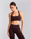 EasyLiftTM Halter Bralette | Plum Brown