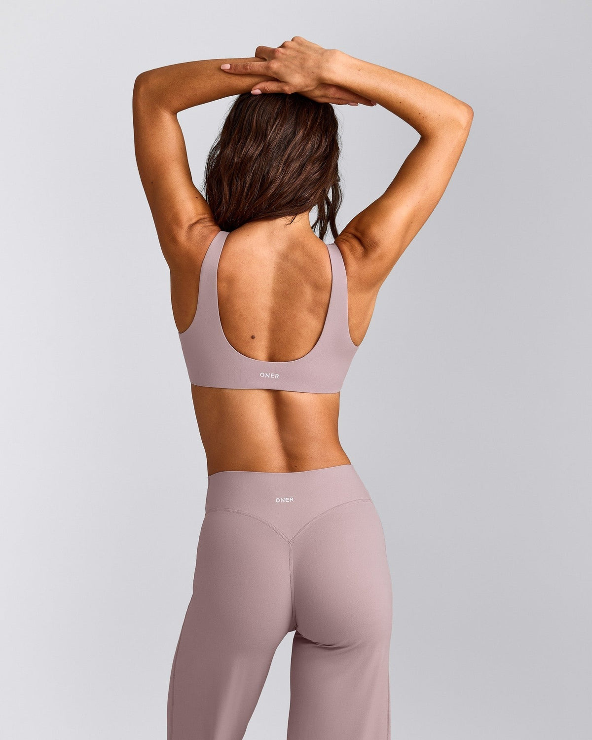 SoftMotionTM Scoop Back Bralette | Dusty Purple