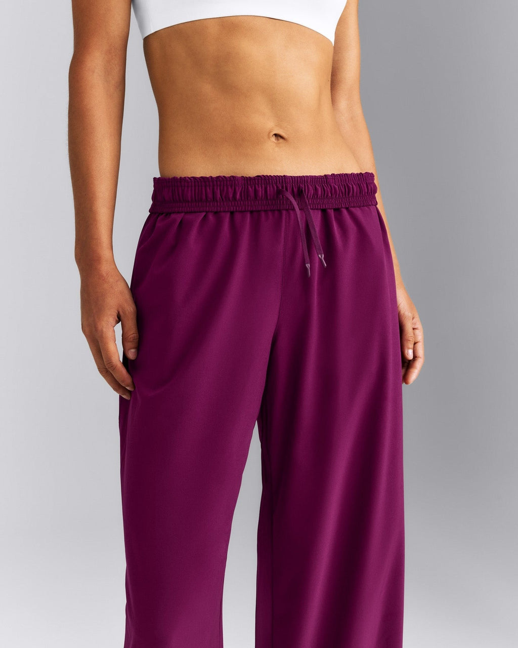 AirMoveTM Straight Leg Drawcord Pants | Ripe Fig