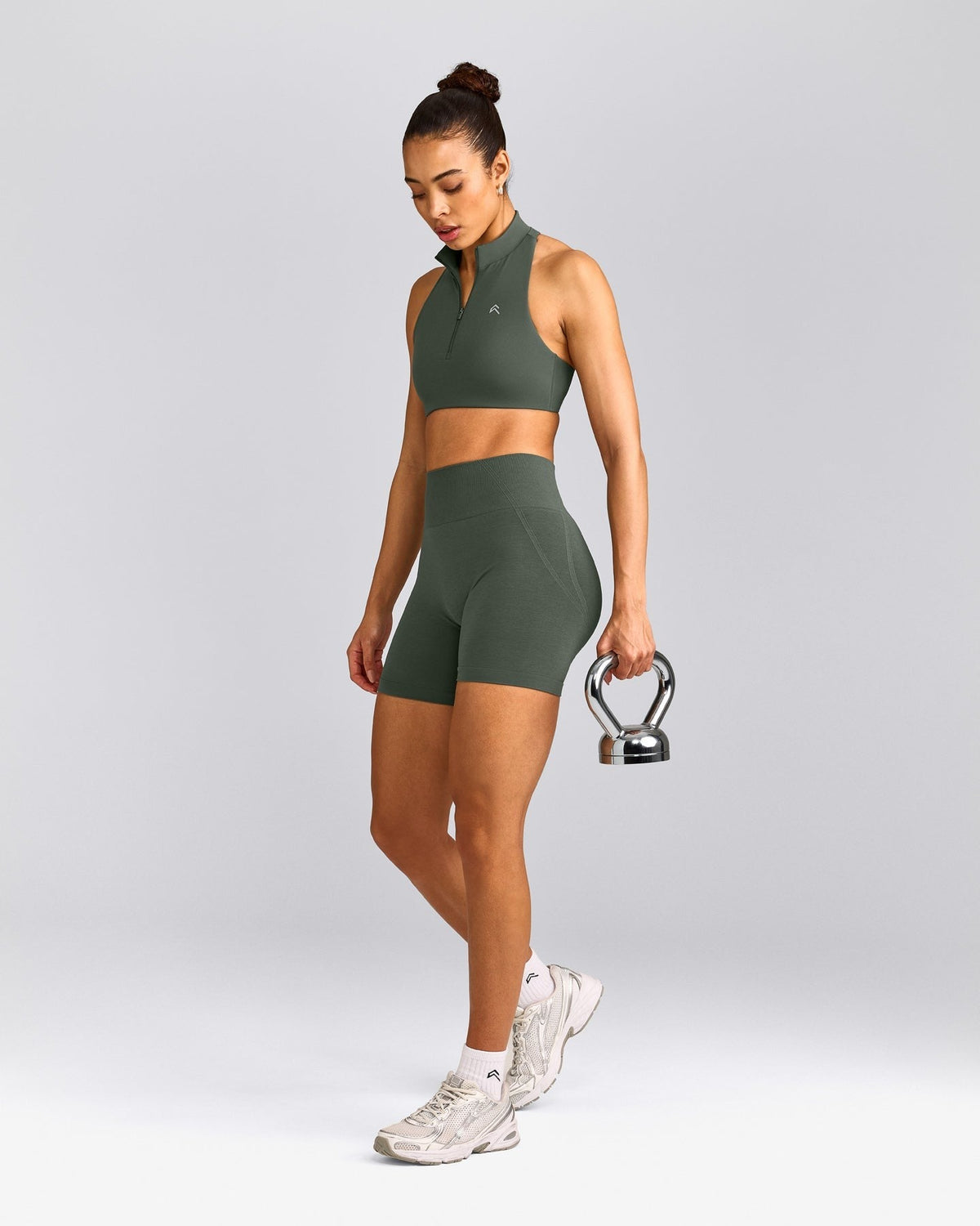 EffortlessLiftTM Seamless Shorts | Dark Khaki
