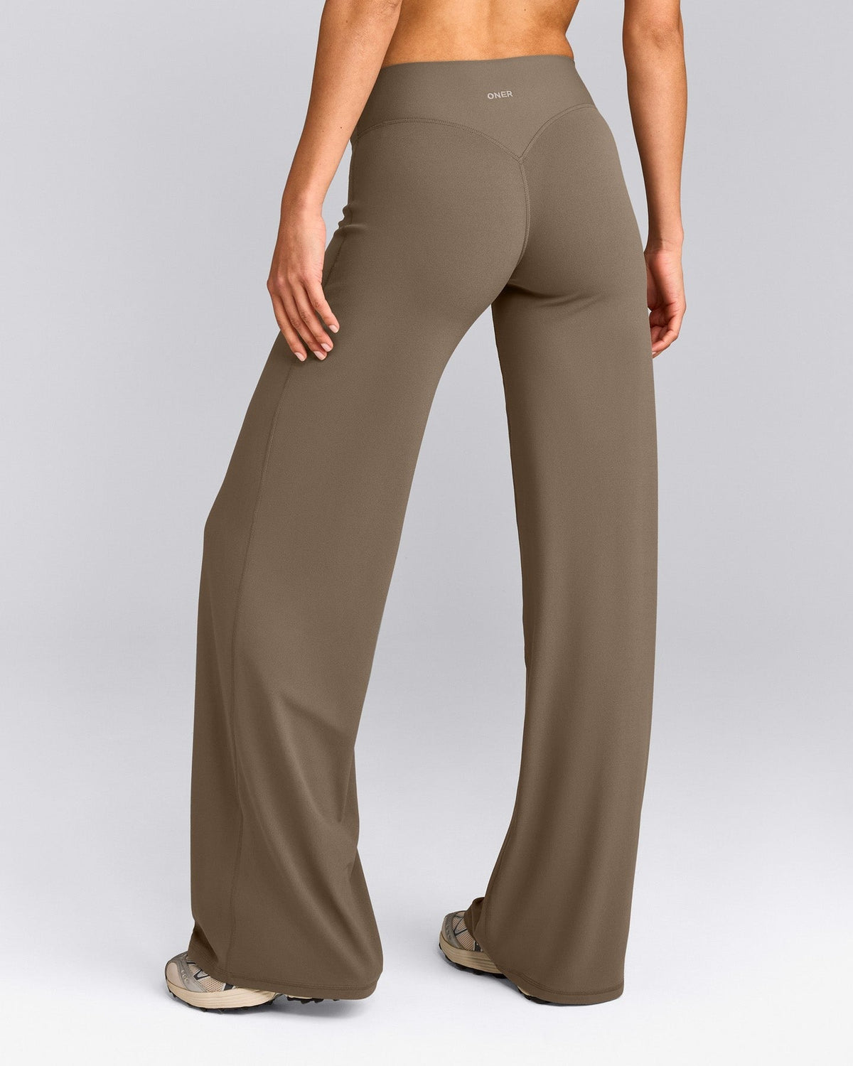SoftMotionTM Straight Leg Pants | Moss Brown