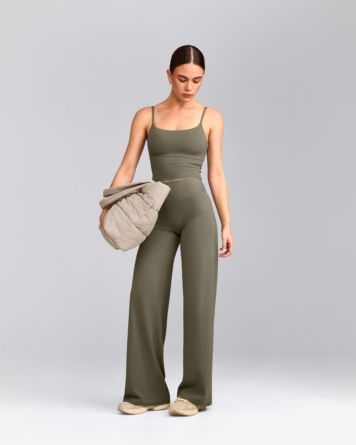 SoftMotionTM Straight Leg Pants | Alpine Green