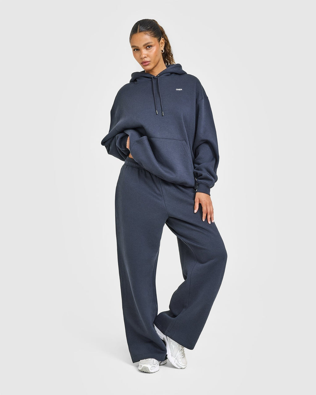 Foundations Oversized Hoodie | True Blue