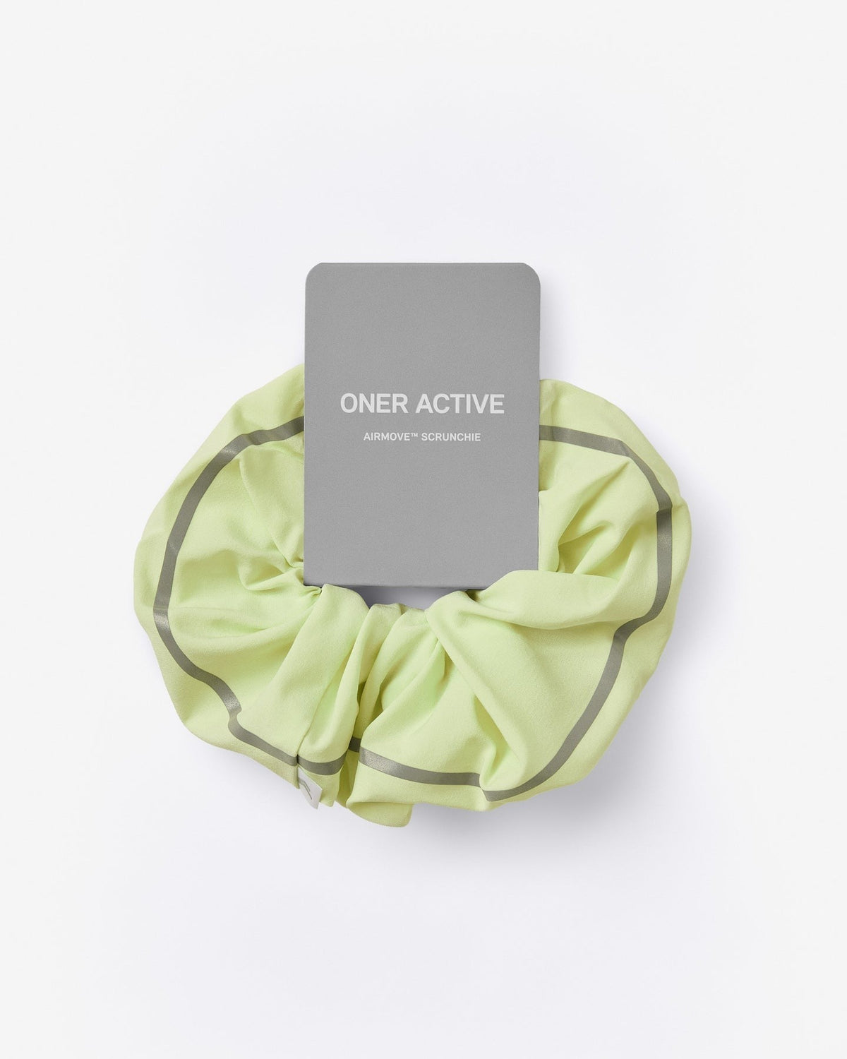 AirMoveTM Reflective Scrunchie | Meadow Mist Green