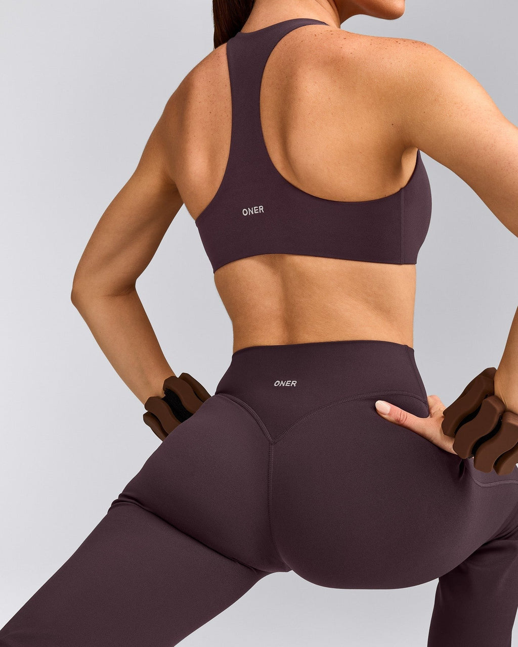 SoftMotionTM Flared Pants | Dark Umber Brown