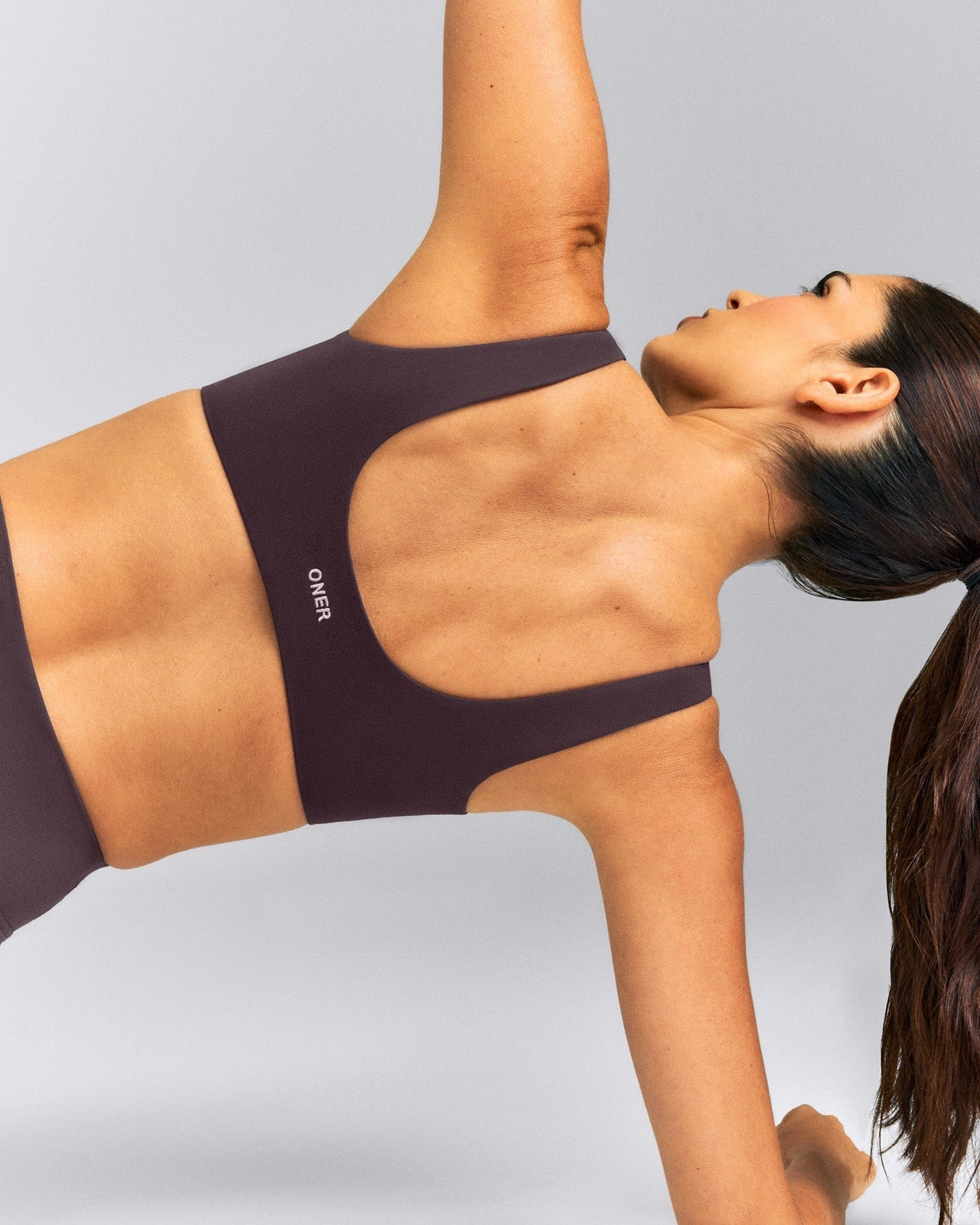 SoftMotionTM Scoop Back Bralette | Dark Umber Brown