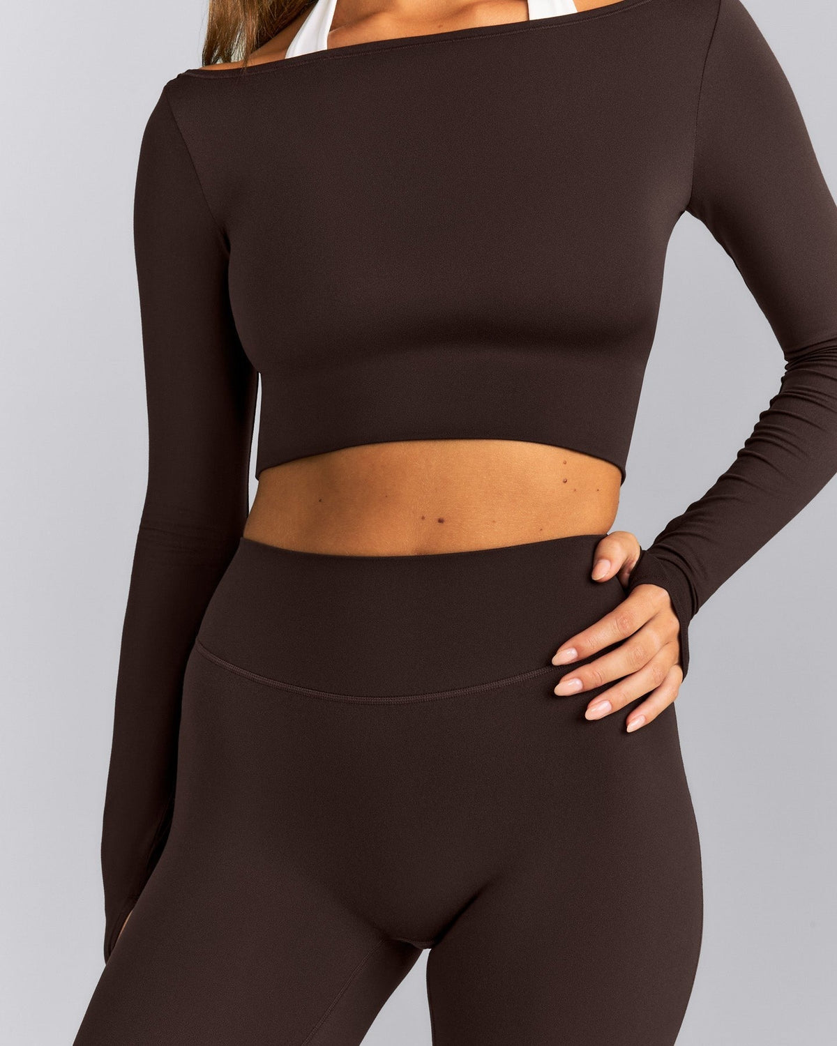 SoftMotionTM Flared Pants | 70% Cocoa