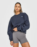 Foundations Oversized Sweatshirt | True Blue