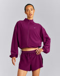 AirMoveTM Jacket with Bonding | Ripe Fig