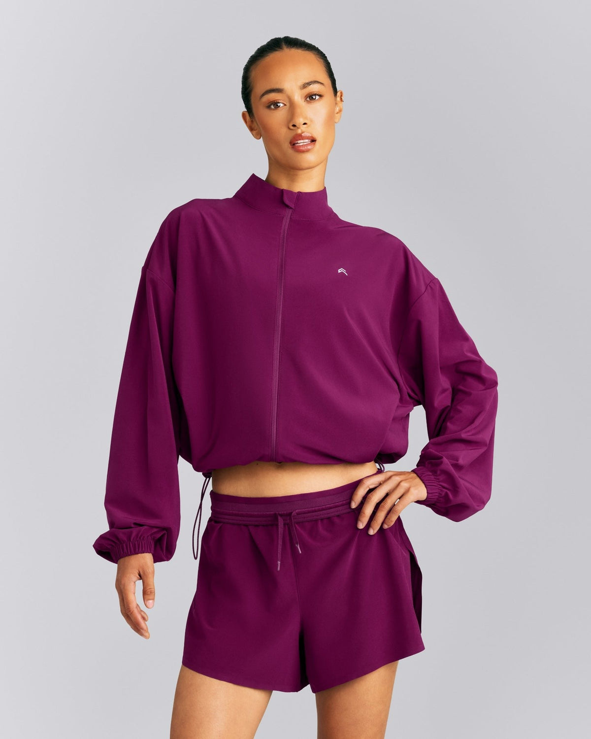 AirMoveTM Jacket with Bonding | Ripe Fig