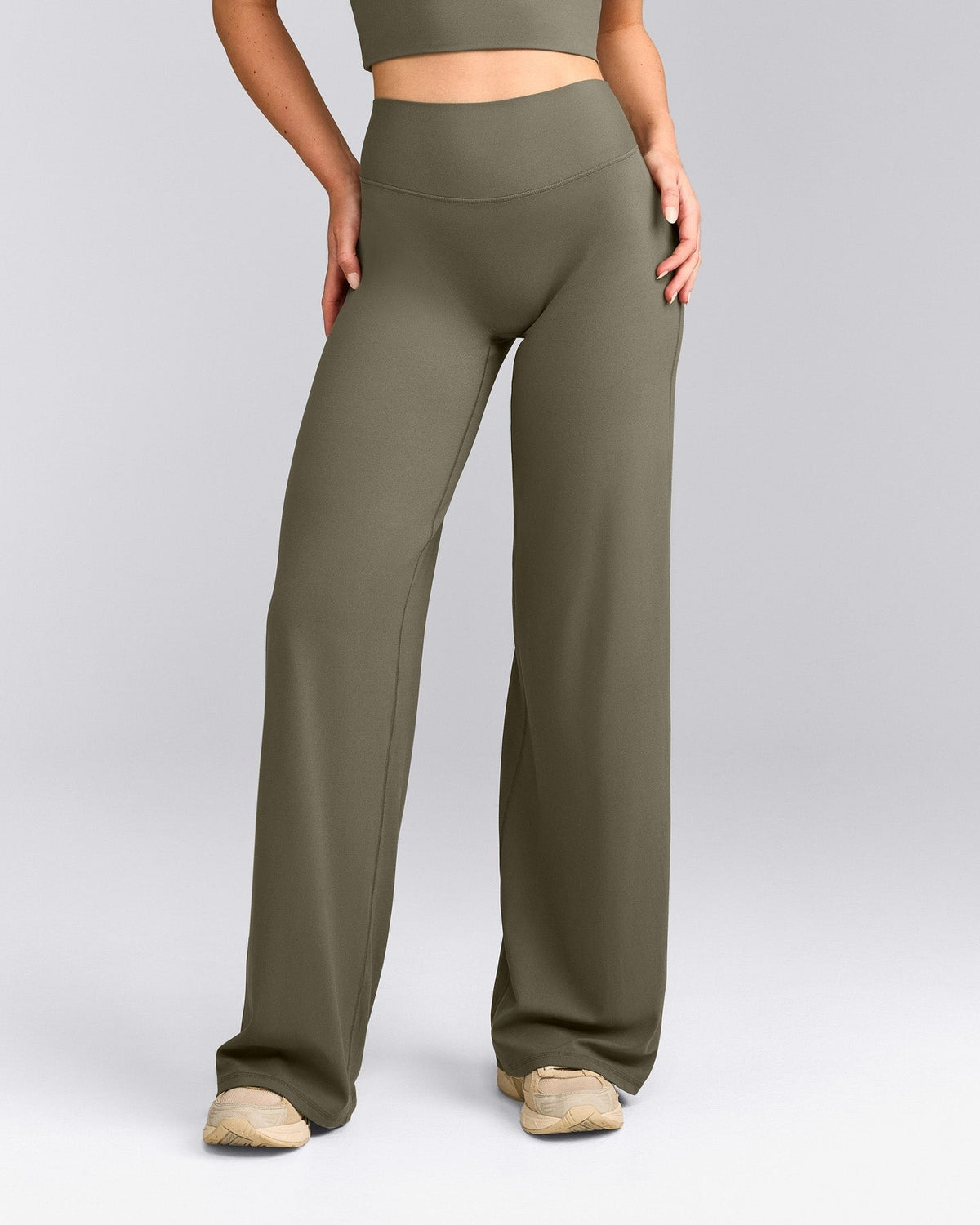 SoftMotionTM Straight Leg Pants | Alpine Green