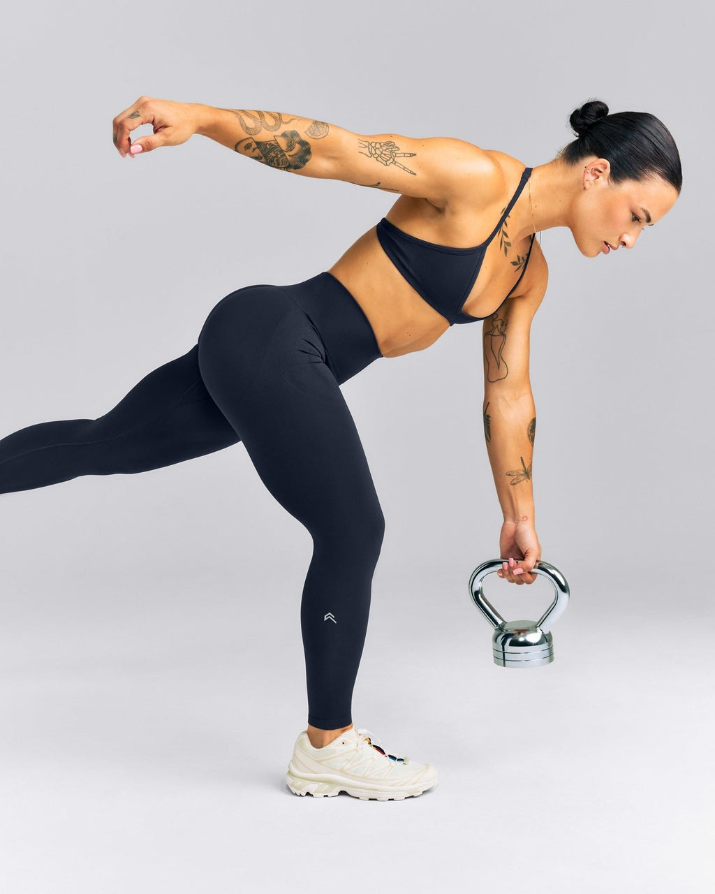 EnhanceLiftTM Seamless High Rise Leggings | True Blue
