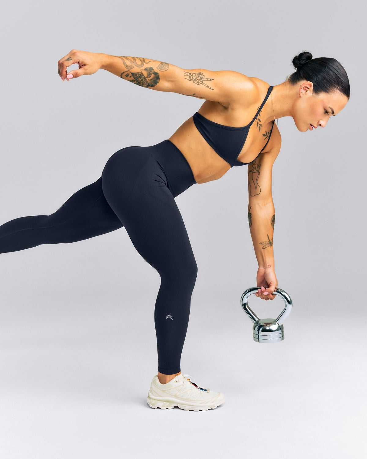 EnhanceLiftTM Seamless High Rise Leggings | True Blue