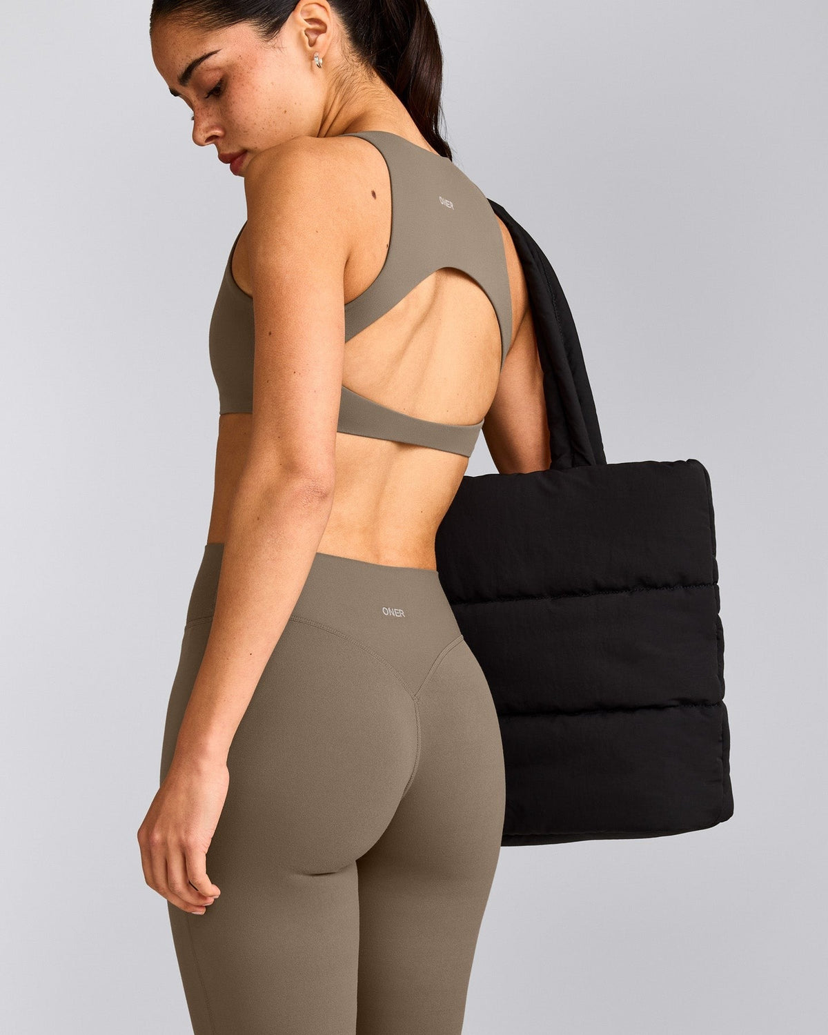 SoftMotionTM Flared Pants | Moss Brown