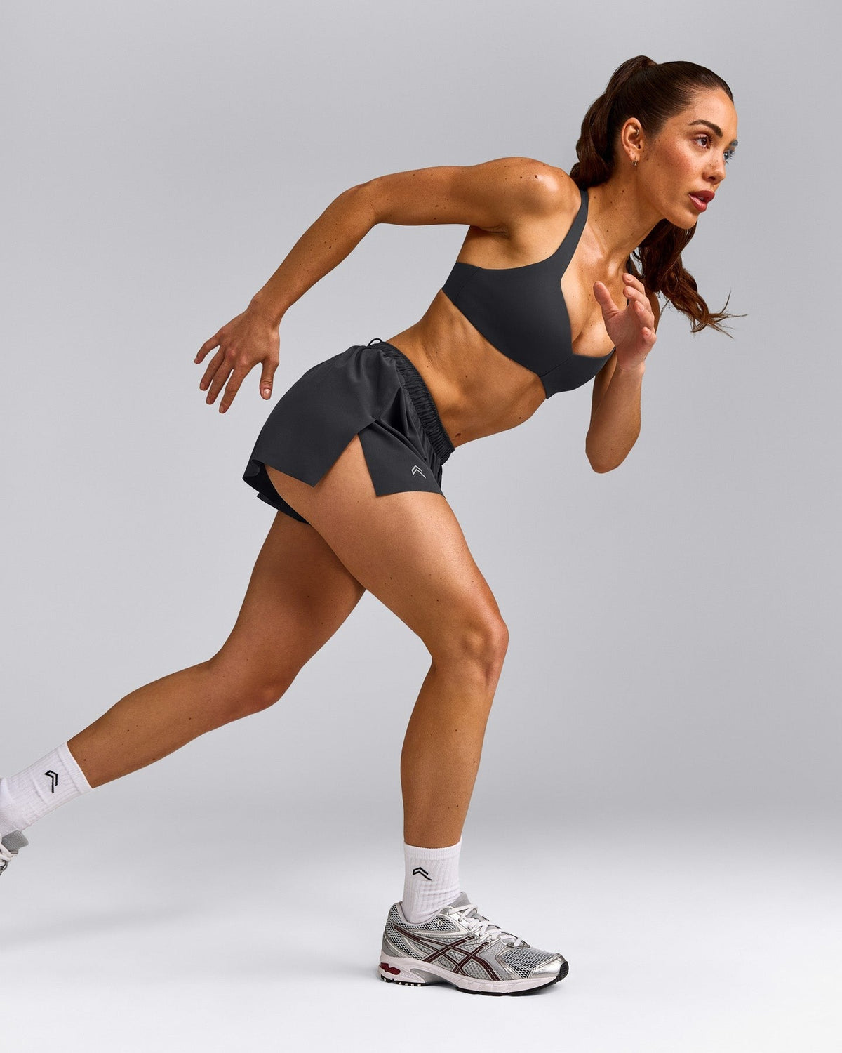 AirMoveTM Lined Shorts 2" with Pocket | Coal