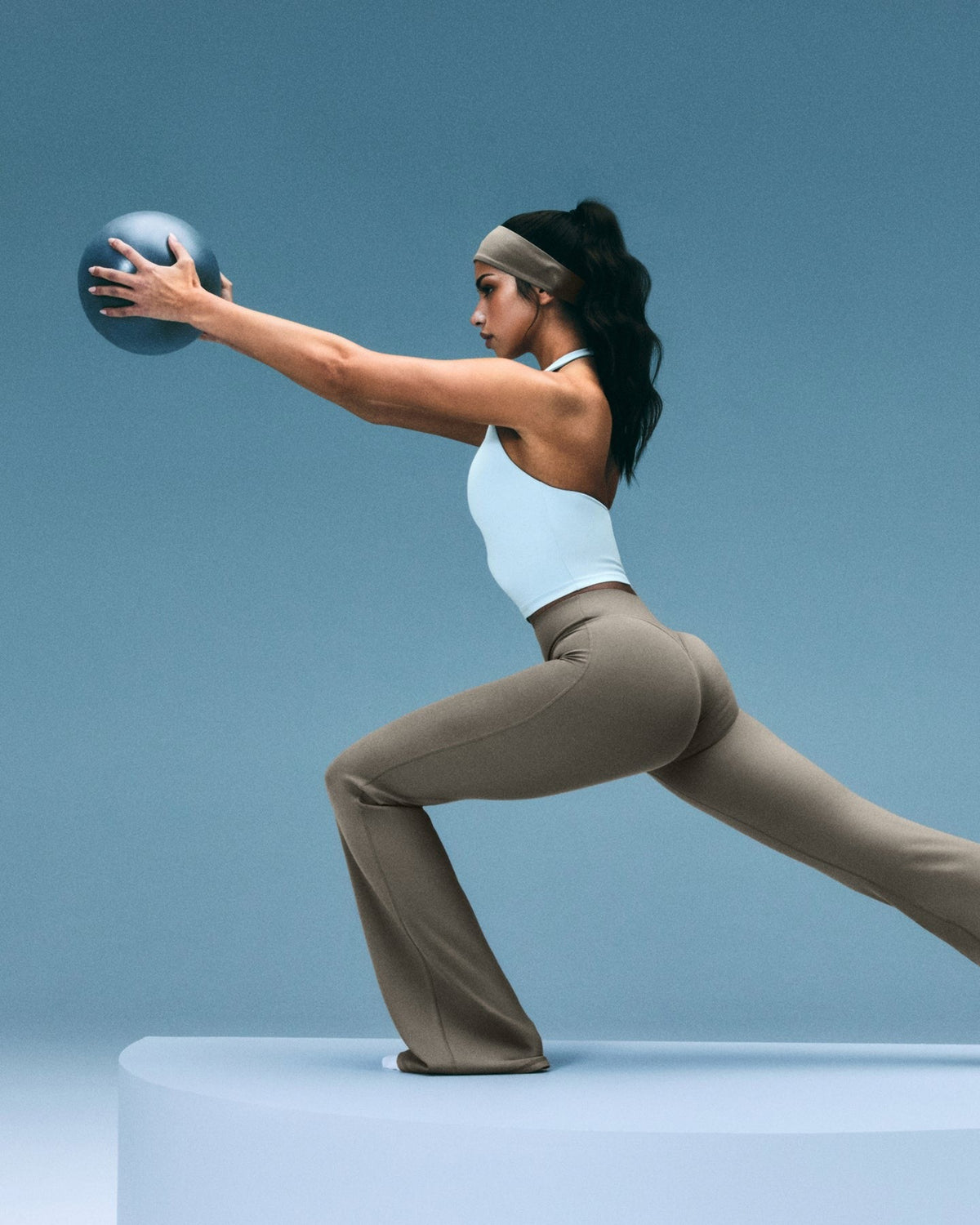 SoftMotionTM Flared Pants | Minky