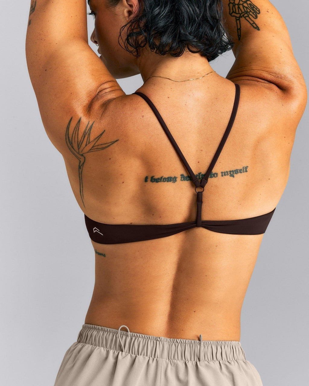 EasyLiftTM Ultra Minimal Bralette | Dark 70% Cocoa